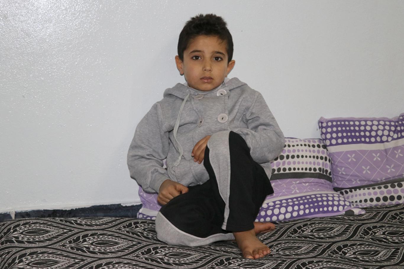 Böbrek hastası Suriyeli çocuk yardım bekliyor